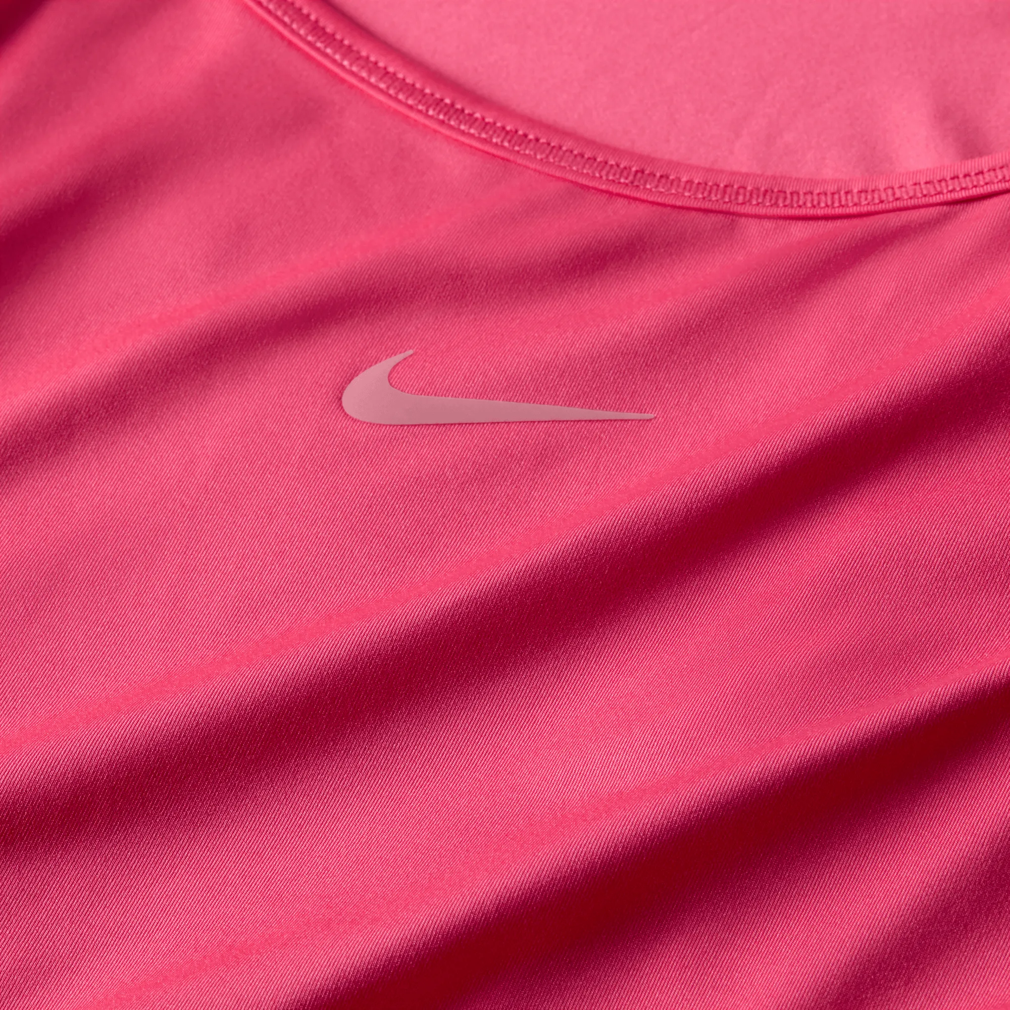 Women's One Classic Dri-FIT Strappy Tank Top (629 - Aster Pink/Black)
