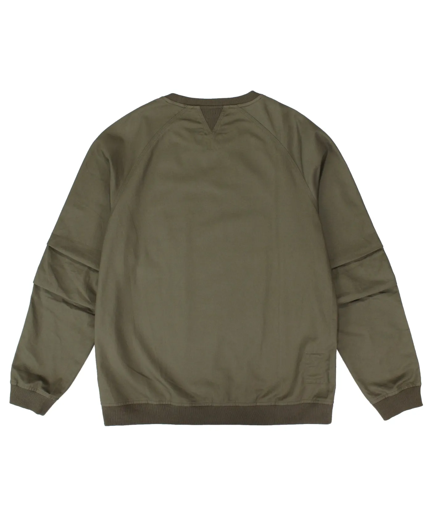 Woven Crew Top