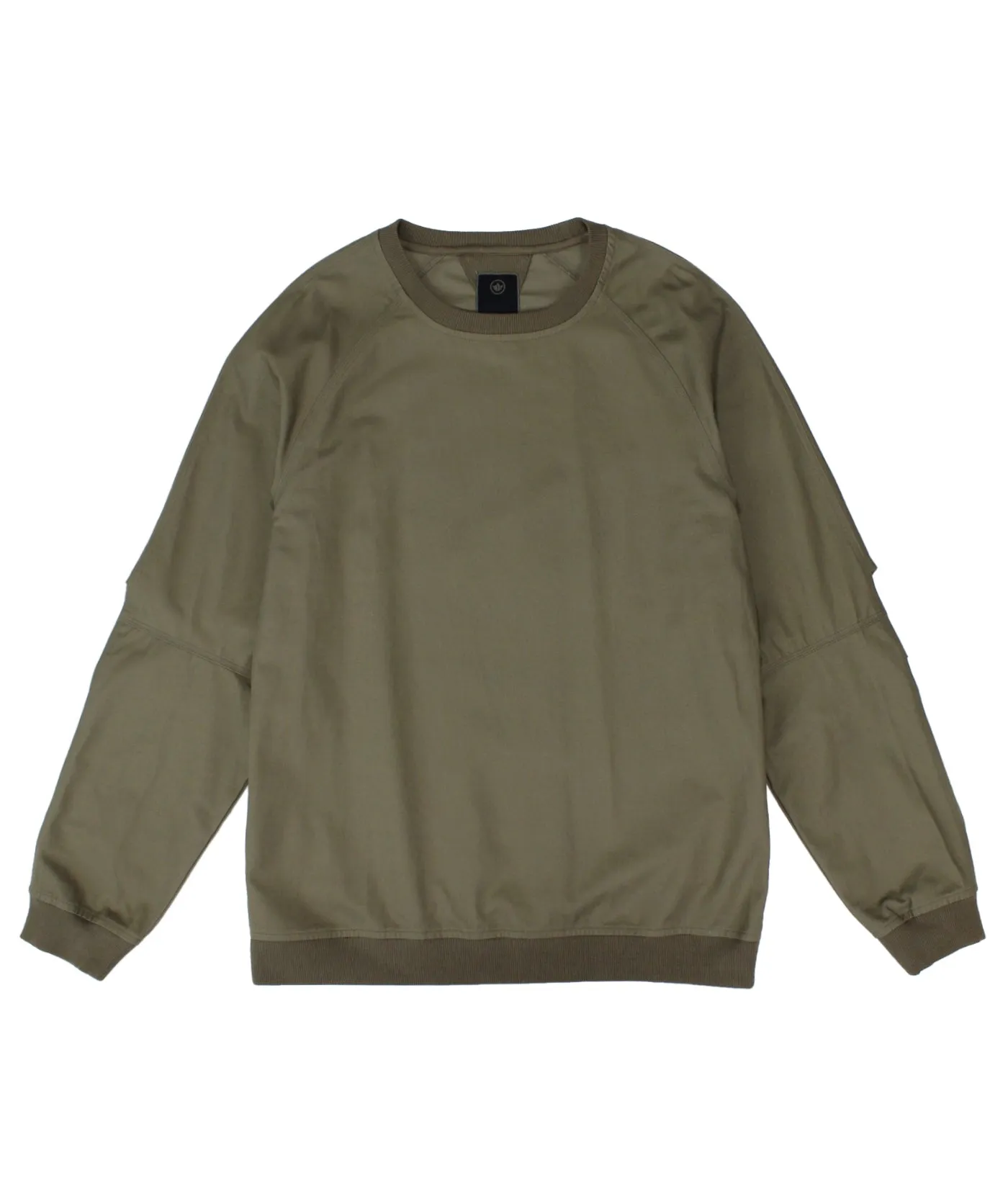 Woven Crew Top