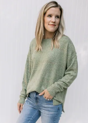 X Shaded Green Sweater