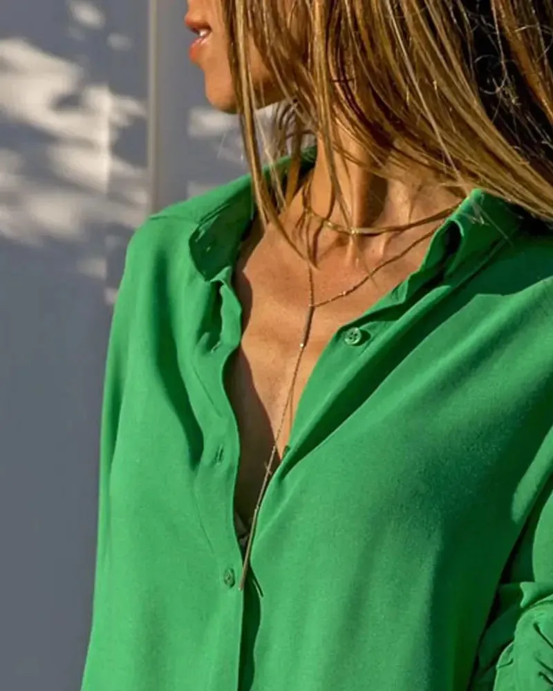 Xieyinshe - Long sleeve button down shirt